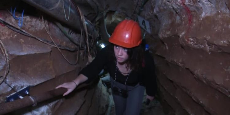 12 parlementaires de l’Union européenne ont visité un tunnel terroriste du Hezbollah