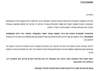 Meretz : « Le projet d’augmentation des logements dans la vallée du Jourdain met en danger la coalition »