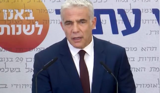 Lapid : La loi limitant le mandat du Premier ministre est contre moi et contre Bennett