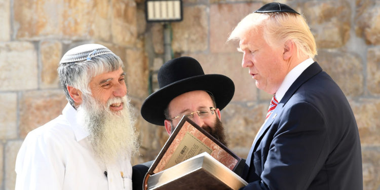 Donald Trump reproche aux Juifs américains de ne pas soutenir Israël