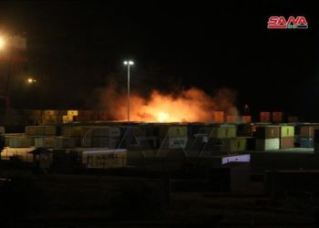 Syrie : Frappes aériennes israéliennes sur le port de Lattaquié pendant la nuit