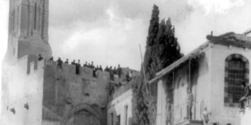 En 1917, le général britannique Allenby est entré dans Jérusalem