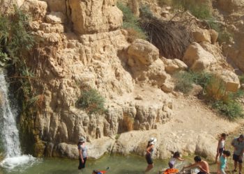 Malgré le temps « mossad », 40 000 Israéliens ont visité les parcs nationaux et les réserves, ce samedi