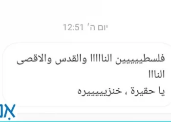 Des étudiants arabes publient les numéros de téléphone d’étudiants juifs : « Pour notre Quds, méprisable porc »