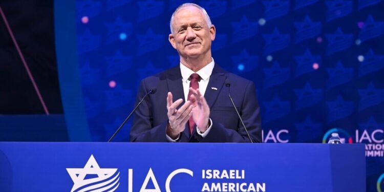 Gantz à la conférence de l’AIC : « Israël est le seul pays au monde que l’Iran dit vouloir détruire »