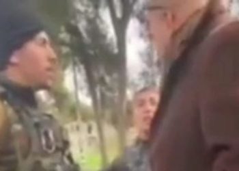 Des soldats des FDI ont arrêté ce matin un jeune garçon extrêmiste arabe qui aurait jeté des pierres sur des Juifs