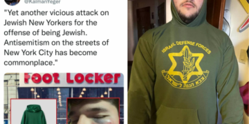 Attaque antisémite : 2 jeunes juifs qui portaient un sweat-shirt de Tsahal, agressés à Brooklyn