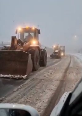 La neige s’abat sur Israël