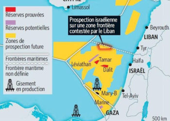 Le Liban tente de s&rsquo;approprier un champ gazier israélien en Méditerranée