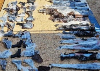 Tsahal a saisi pour 3 millions de shekels d&rsquo;armement et arrêté des trafiquants d&rsquo;armes en provenance de Jordanie