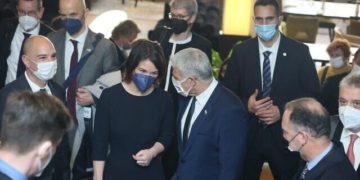 « Israël n’empêchera pas une solution à deux États », a déclaré Lapid à son homologue allemand