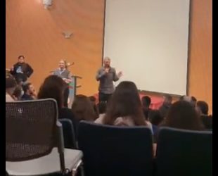 Le député Meretz Yair Golan est tombé sur la tête ! Il déclare que l’étudiant qui conteste ses opinions met en danger la sécurité d’Israël !