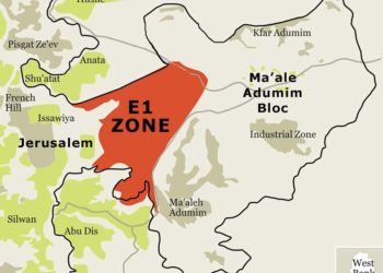 Bennet bloque le plan de construction du corridor E1 qui relie Jérusalem à Ma’ale adumim