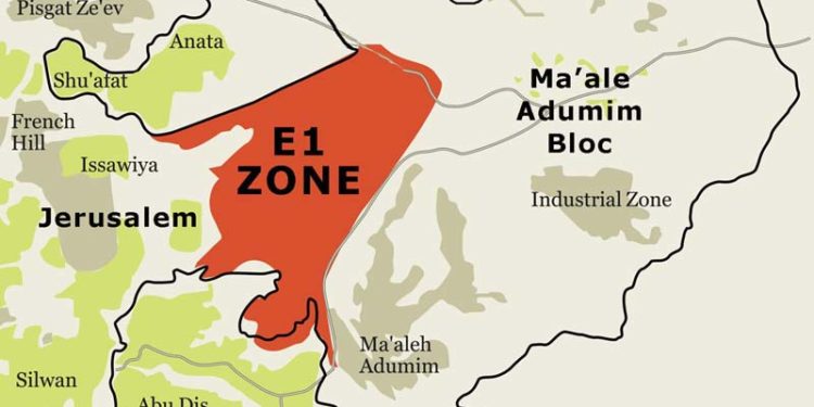 Bennet bloque le plan de construction du corridor E1 qui relie Jérusalem à Ma’ale adumim