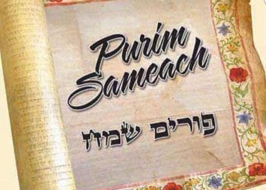 Hag Pourim Sameah !