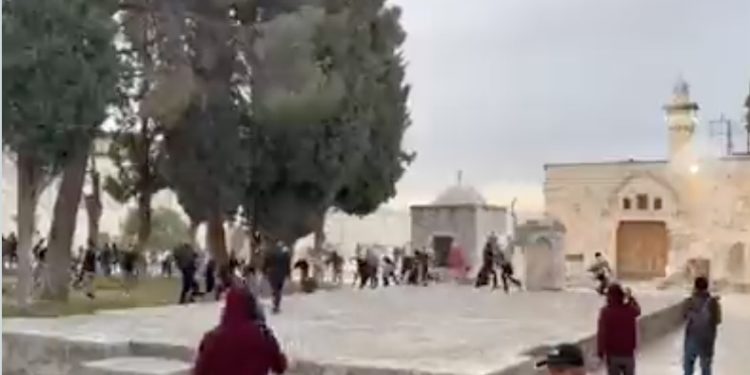 Nouveaux affrontements sur le Mont du Temple : des Palestiniens lancent des pierres sur les policiers