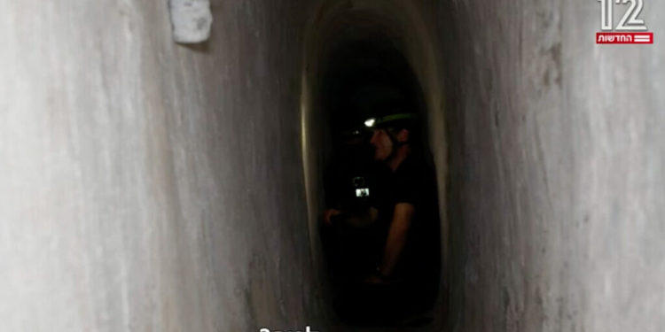 A plus de 70 mètres de profondeur : Une unité d’élite de Tsahal révèle le plus profond tunnel du Hamas jamais découvert