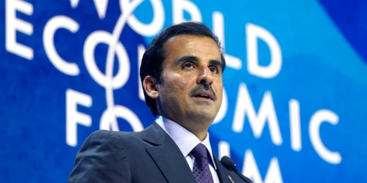 « La Palestine est une plaie ouverte », déclare l’émir du Qatar au forum de Davos