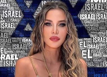 Natalie Dadon, femme d&rsquo;affaires et activiste, appelle le public à défiler avec elle lors de la marche des drapeaux