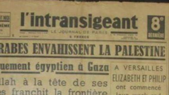 Quand les médias français ne mentaient pas, ils titraient : « Les Arabes envahissent la Palestine »