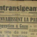 Quand les médias français ne mentaient pas, ils titraient : « Les Arabes envahissent la Palestine »