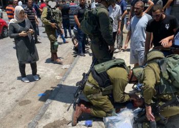 Enfant palestinien, renversé par la voiture d’un Palestinien, soigné par un docteur de Tsahal