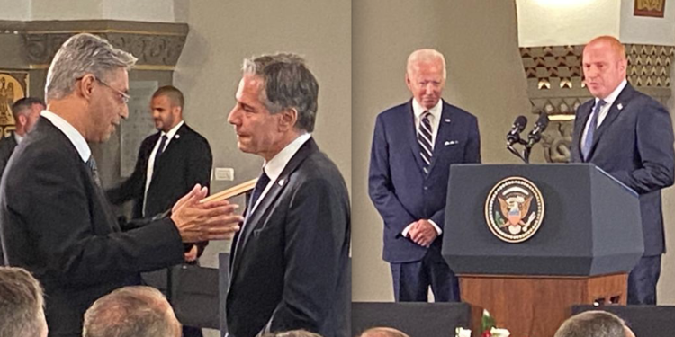 Le site Al Quds rapporte le contenu de la réunion secrète de Biden avec les responsables arabes à Jérusalem-Est