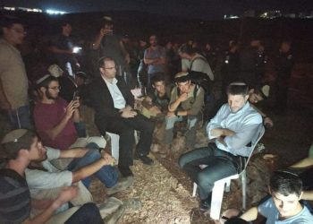 Les forces de sécurité ont illégalement évacué les nouveaux avant-postes juifs