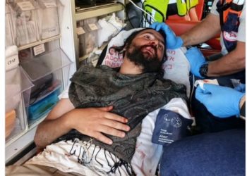 Une foule arabe a blessé un homme juif et tué son chien en Samarie