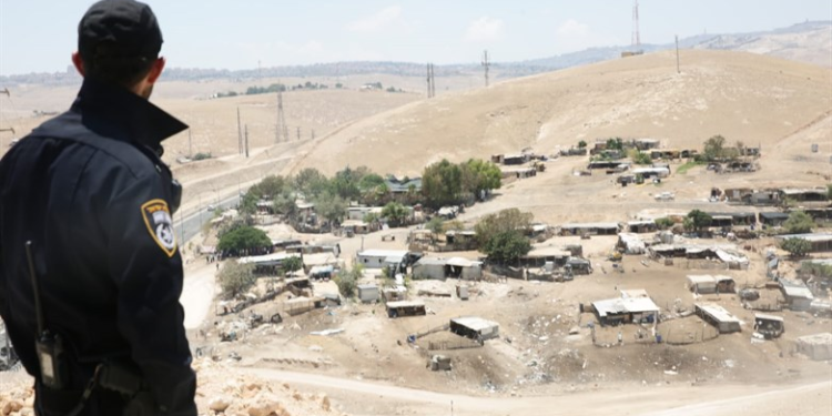 Ministres du gouvernement : Evacuer l’avant-poste bédouin illégal