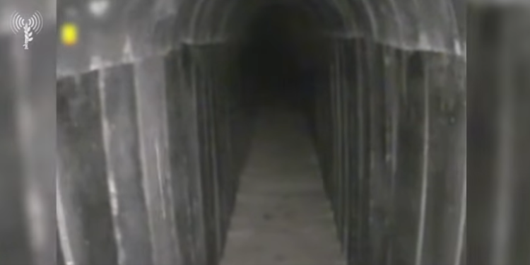 Autorisé pour publication : Les FDI ont neutralisé un tunnel terroriste dans le nord de Gaza