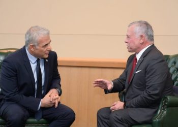 Le PM Lapid et le Roi Abdullah 2