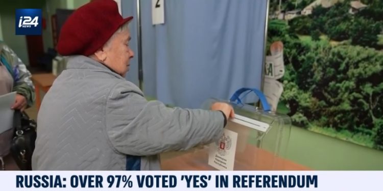 Dans une rare rhétorique anti-russe, Israël déclare qu’il ne reconnaîtra pas le douteux référendum d’annexion de l’Ukraine