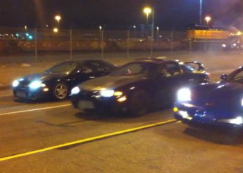 Une course automobile illégale avec des centaines de participants est arrêtée en Samarie