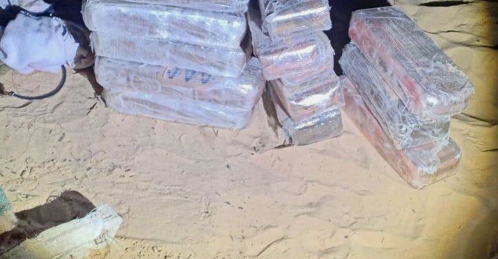 Une contrebande de drogue d’une valeur d’environ 3,5 millions de NIS a été déjouée à la frontière égyptienne