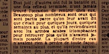 En 1951, Le Monde soutenait que la Nakba n’existe pas : « Israël n’a ni chassé les Palestiniens, ni volé leurs terres »