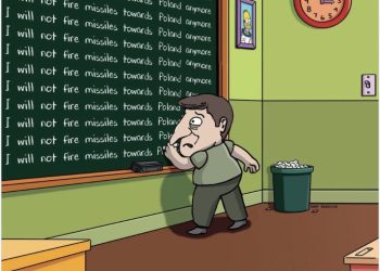 La Russie n&rsquo;est pas antisémite : L&rsquo;ambassade de Russie au Royaume-Uni publie une caricature de Zelensky avec un nez crochu