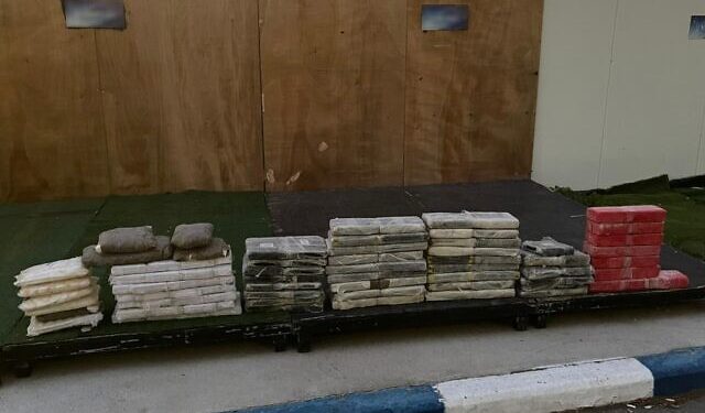 Les FDI ont saisi pour 50 millions de shekels de drogue à la frontière égyptienne
