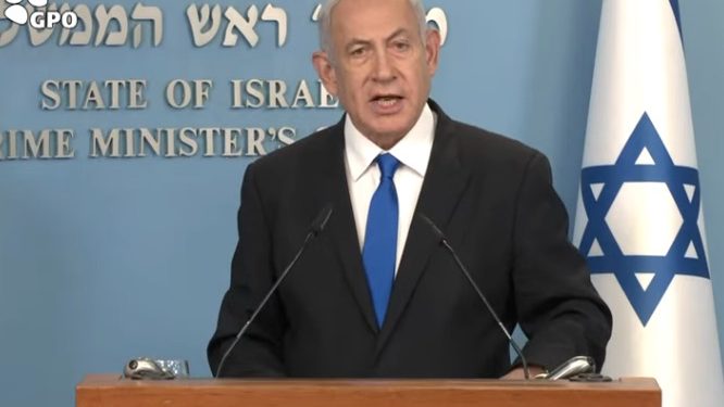 Dans un rare discours, Netanyahou dénonce ceux qui ne digèrent pas d’avoir perdu les élections, sèment l’anarchie et la violence