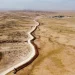 La barrière de sécurité le long de la ligne de démarcation, dans le désert de Yehuda, est terminée