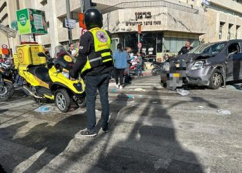 5 blessés dans un attentat à la voiture bélier près du lieu de la cérémonie du Jour du souvenir, à Jérusalem