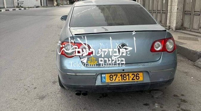 La traque contre les terroristes de la vallée du Jourdain prend un tournant inattendu : leur voiture a été retrouvée – par l’Autorité palestinienne
