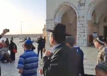 Grâce au gouvernement Netanyahou, les Juifs ont pu se rendre au Mont du Temple, les émeutes des Arabes ont été matées
