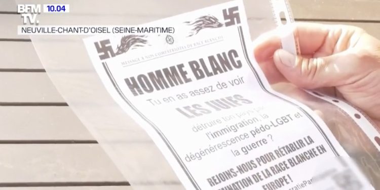 Seine-Maritime : des tracts néonazis dans les boîtes aux lettres – enquête ouverte