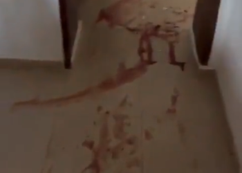 Maison touchée par un missile à Kfar Maimon