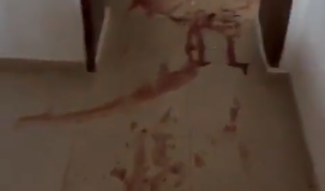 Maison touchée par un missile à Kfar Maimon