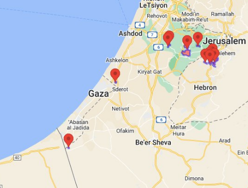 L’alerte rouge retentit pour la première fois en Judée