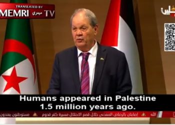 « Les Palestiniens sont ici depuis 1,5 million d&rsquo;années, les Juifs depuis 3 000 ans », affirme sans rire un responsable arabe