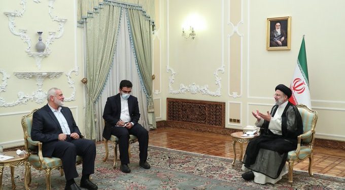 Le Hamas et le Jihad islamique ont rencontré leurs financiers : le président iranien à Téhéran