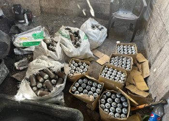 Un laboratoire d&rsquo;explosifs contenant des centaines de charges prêtes à l’emploi a été découvert à Jénine